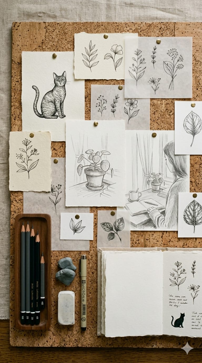 Home pencil sketch
sketchbook
pencil
easy sketch drawing